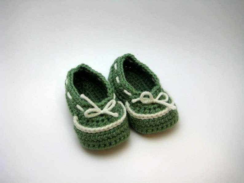 baby boat booties, boat shoes, baby loafers, sperry shoes, crochet pattern, toddler shoes, baby shoes pattern, baby shoes, baby booties image 2