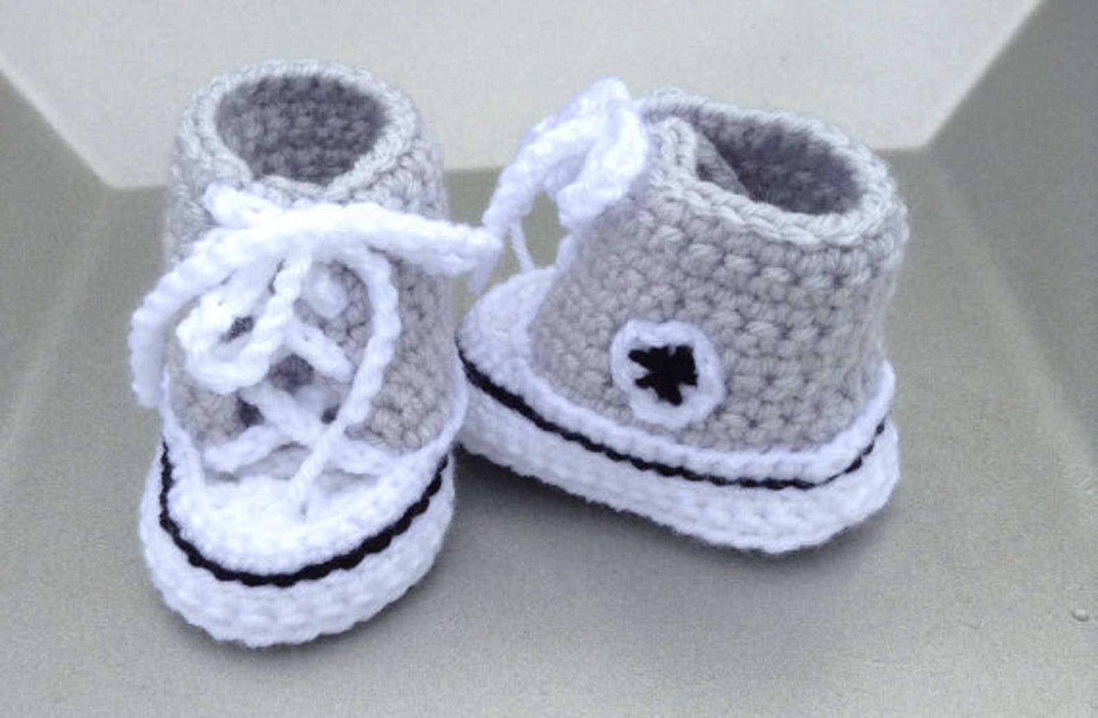 Baby Converse Pattern Converse Booties Pattern Baby Booties Etsy