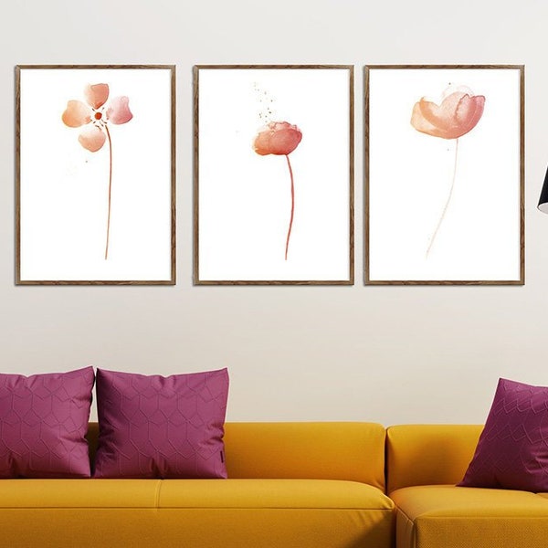 Blush Wall Art - Etsy