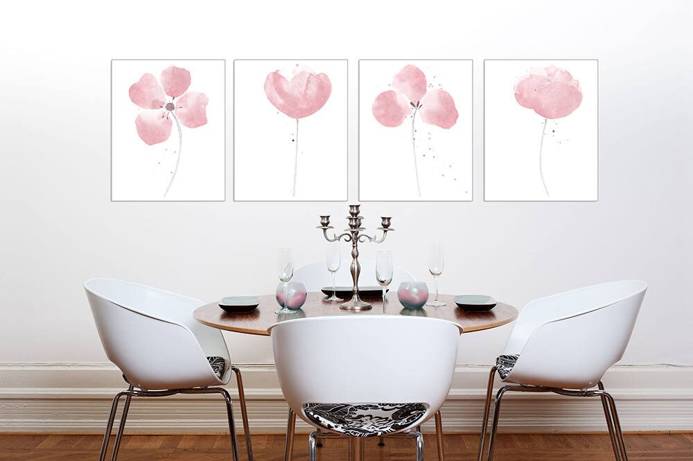 Bountiful Botanicals Wildflower Wall Art Set Of 4 Fl Botanical Decor Flower - Botanical Wall Art Set Of 4 Bountiful Botanicals Wildflower Wall Art Set Of 4 Fl Botanical Decor Flower - Botanical Wall Art Set Of 4
