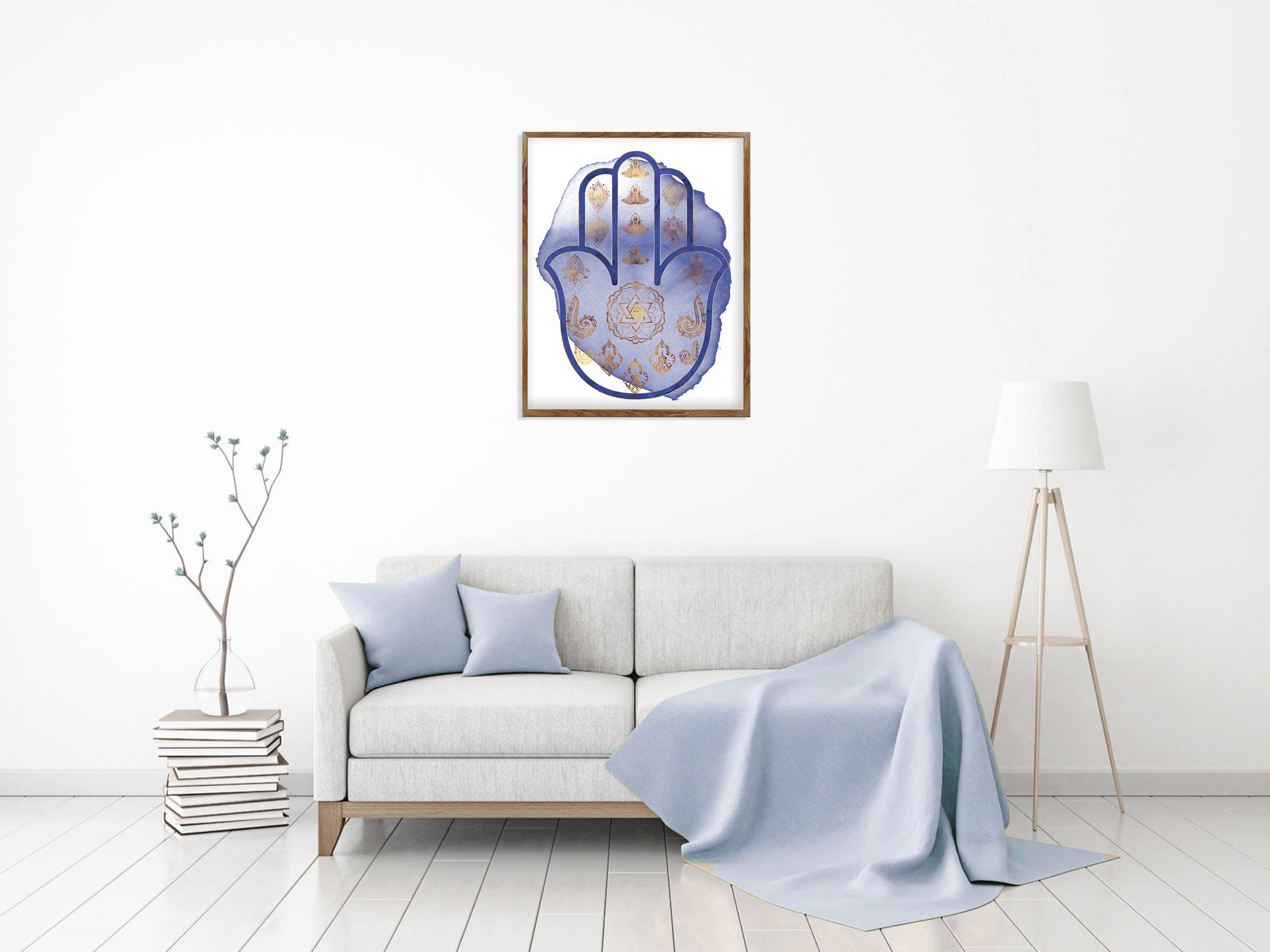 Hamsa Hand Print Hamsa Home Décor Hamsa Art Print Hamsa - Etsy UK