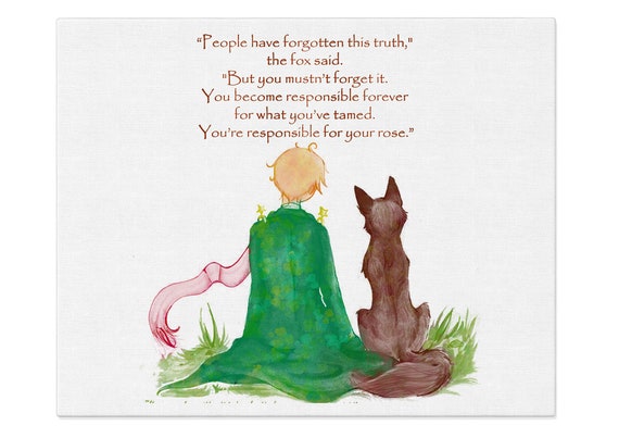 Dictons Avec Fox Art Citation Damitie Tirages De Citations Etsy Canada