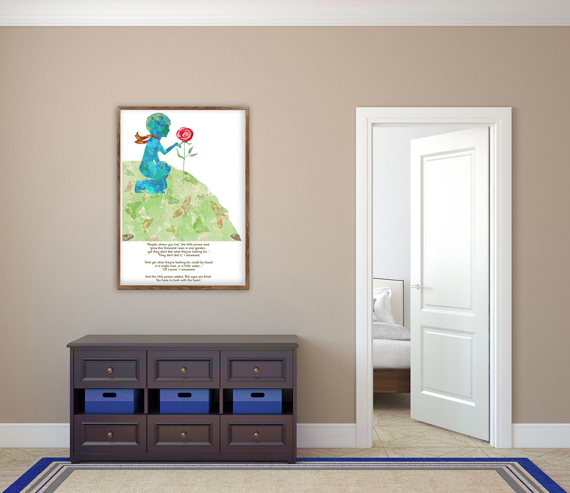 the little prince nursery decor