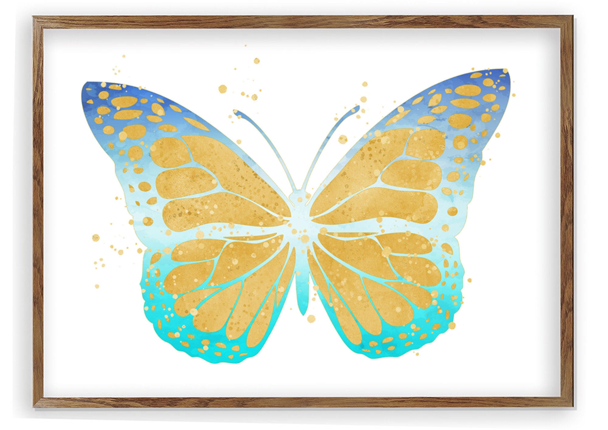 Butterfly Print, Butterfly Wall Art, Monochrome Decor, Minimalist Home