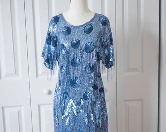 1980s Flapper Dress || Halloween Costume || Great Gatsby
