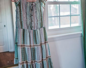 Vintage 90s Prairie Dress - Summer Cottage Core