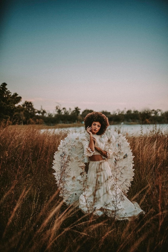1880'S Silk Wedding Gown || Antique Ivory Gown ||