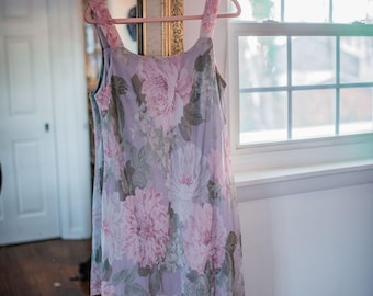 Vintage Y2K Dress - Floral Spring Dress