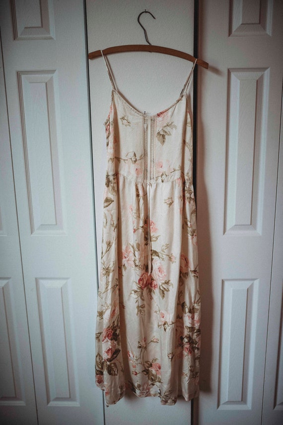 Vintage 80s Gunne Sax || Gunne Sax Slip Dress || R