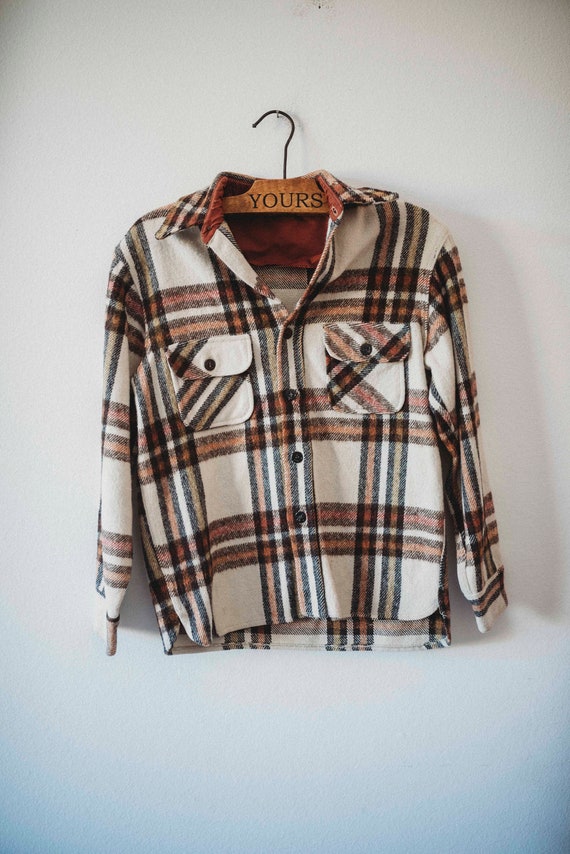 Vintage Flannel || Real Flannel Shirt || Vintage S