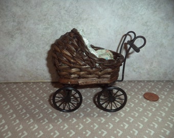dollhouse baby carriage