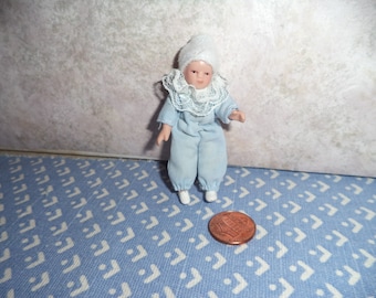 1:12 scale Dollhouse Miniature Baby Boy