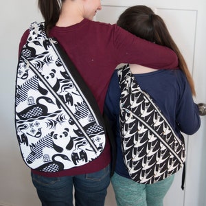 Park Sling Backpack PDF sewing pattern