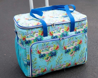This listing is not for a physical bag Sewing Machine Travel Bag PDF sewing pattern