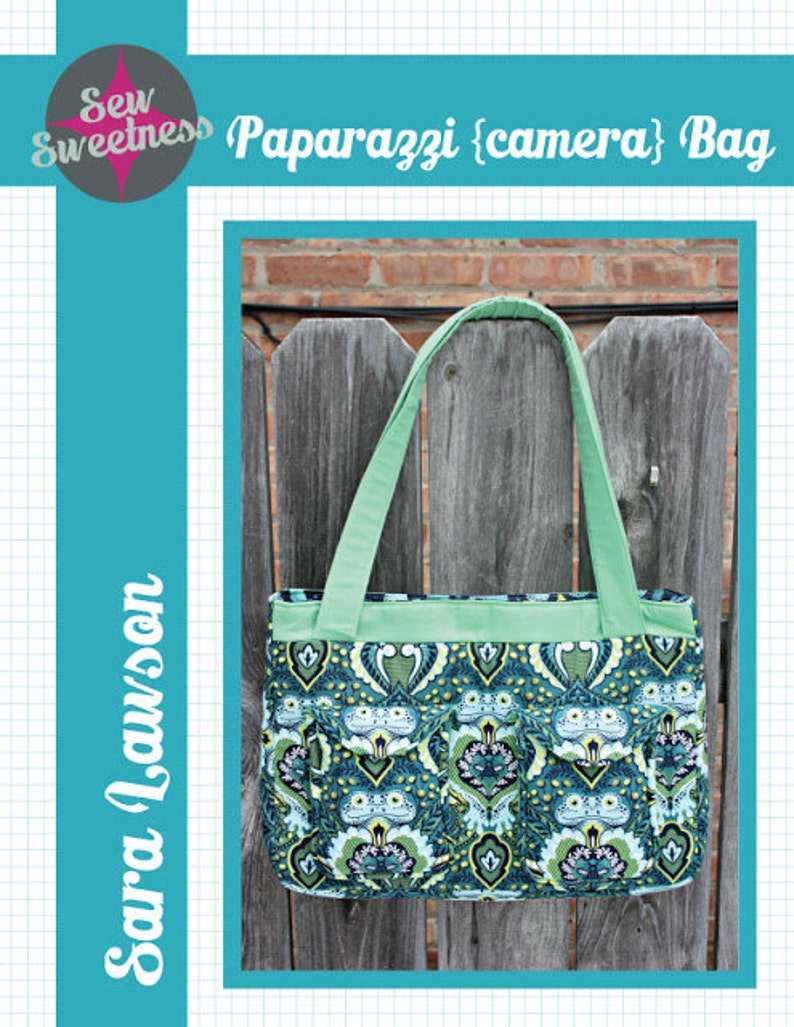 Paparazzi camera Bag PDF Sewing Pattern Etsy
