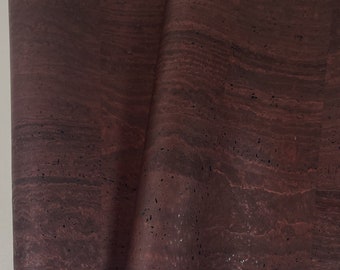 Cork Fabric - Brown 18" x 27"