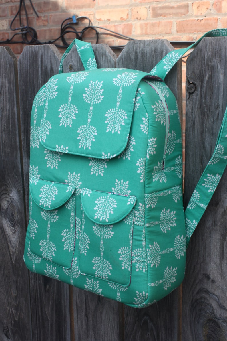 Ekd Check Pattern Backpack main image 1