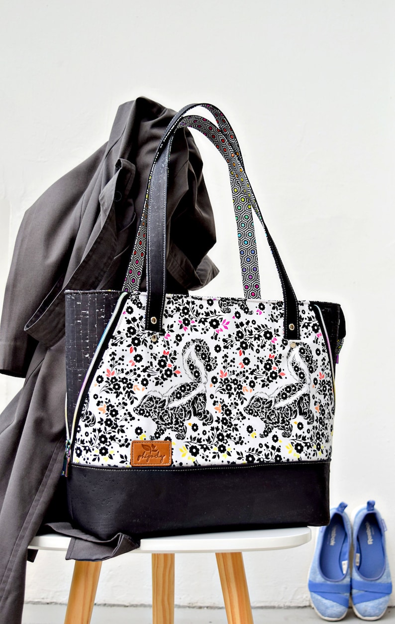 Sky Harbor Tote PDF sewing pattern image 3