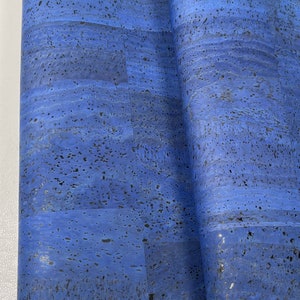 Cork Fabric Jeans Blue 18 x 54 image 1