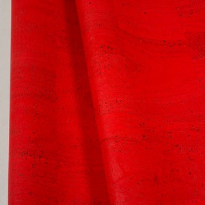 Korkstoff - Candy Red 18&quot; x 54&quot;