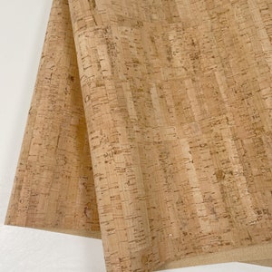 Cork Fabric - Natural 18" x 54"