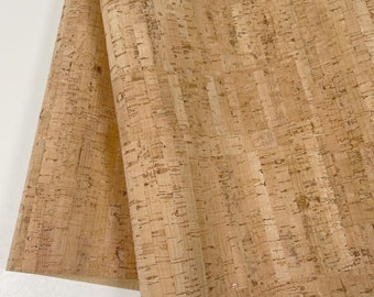 Cork Fabric - Natural 18" x 27"