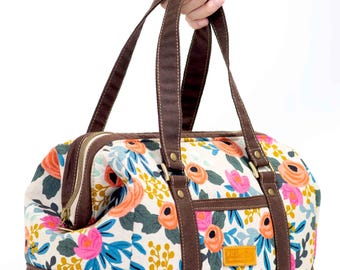 Compass Carpet Bag PDF sewing pattern