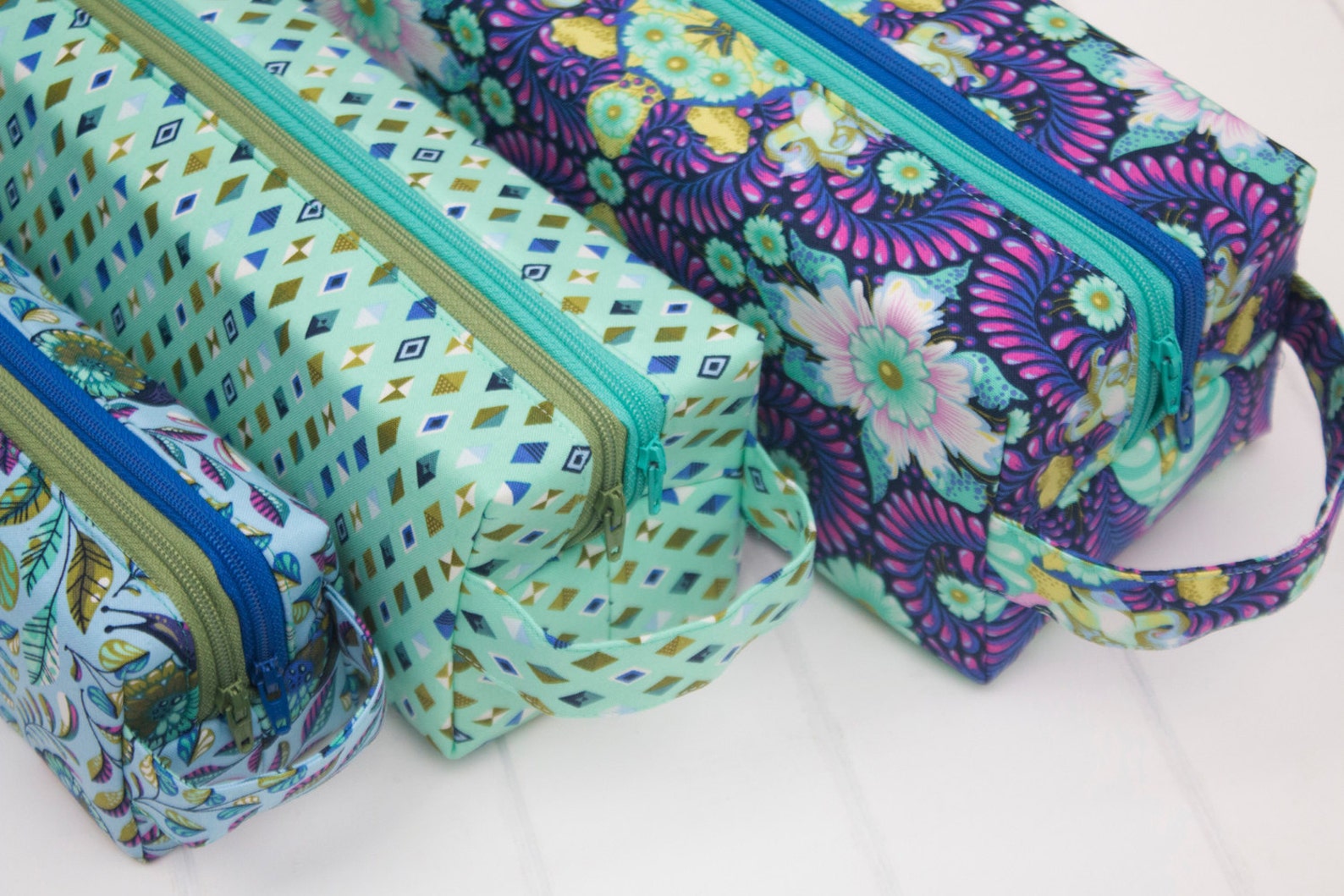 Annex Doublezip Box Pouches IN SPANISH Etsy