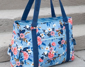 Sloan Travel Bag PDF sewing pattern