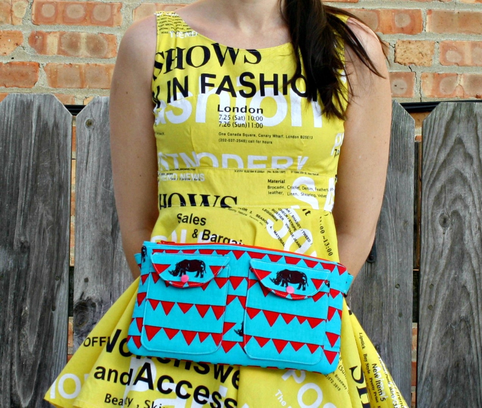 Beatnik Waist Bag Pdf Sewing Pattern - Etsy