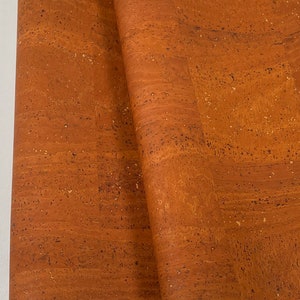 Cork Fabric - Cinnamon 18" x 54"