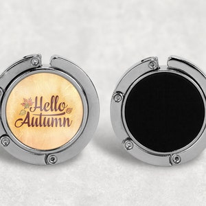 Hello Autumn Art Purse Hook