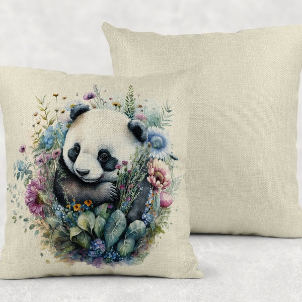 Panda Organic Cotton Pillow main image 1