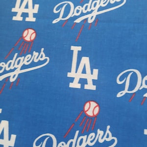 LA Dodgers Fabric