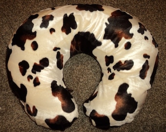 Western Cow / Pony Print Nursing Pillow Cover