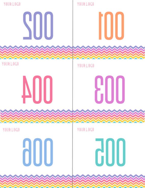 Printable Forward Reverse Live Sale Facebook Numbers Etsy Mirror 