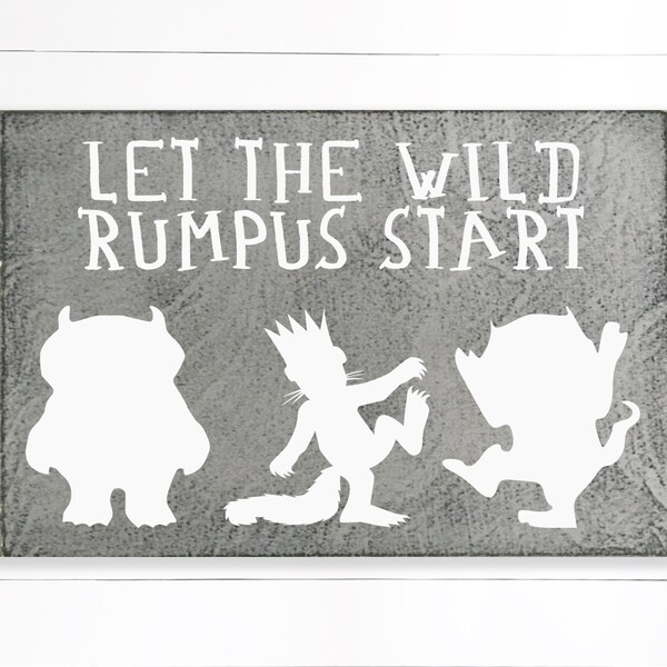 Let the Wild Rumpus - Etsy
