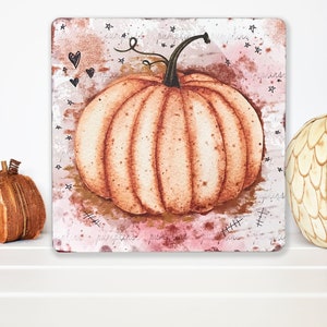 Fall Decoration, Autumn Decoration, Halloween, Art, Pumpkin Decor, Pumpkin Wallhanging, Pumpkin Wallart, Fall Wallhanging, Farmhouse Decor