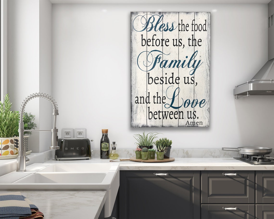 Wooden Signs For Farmhouse Kitchen Decor