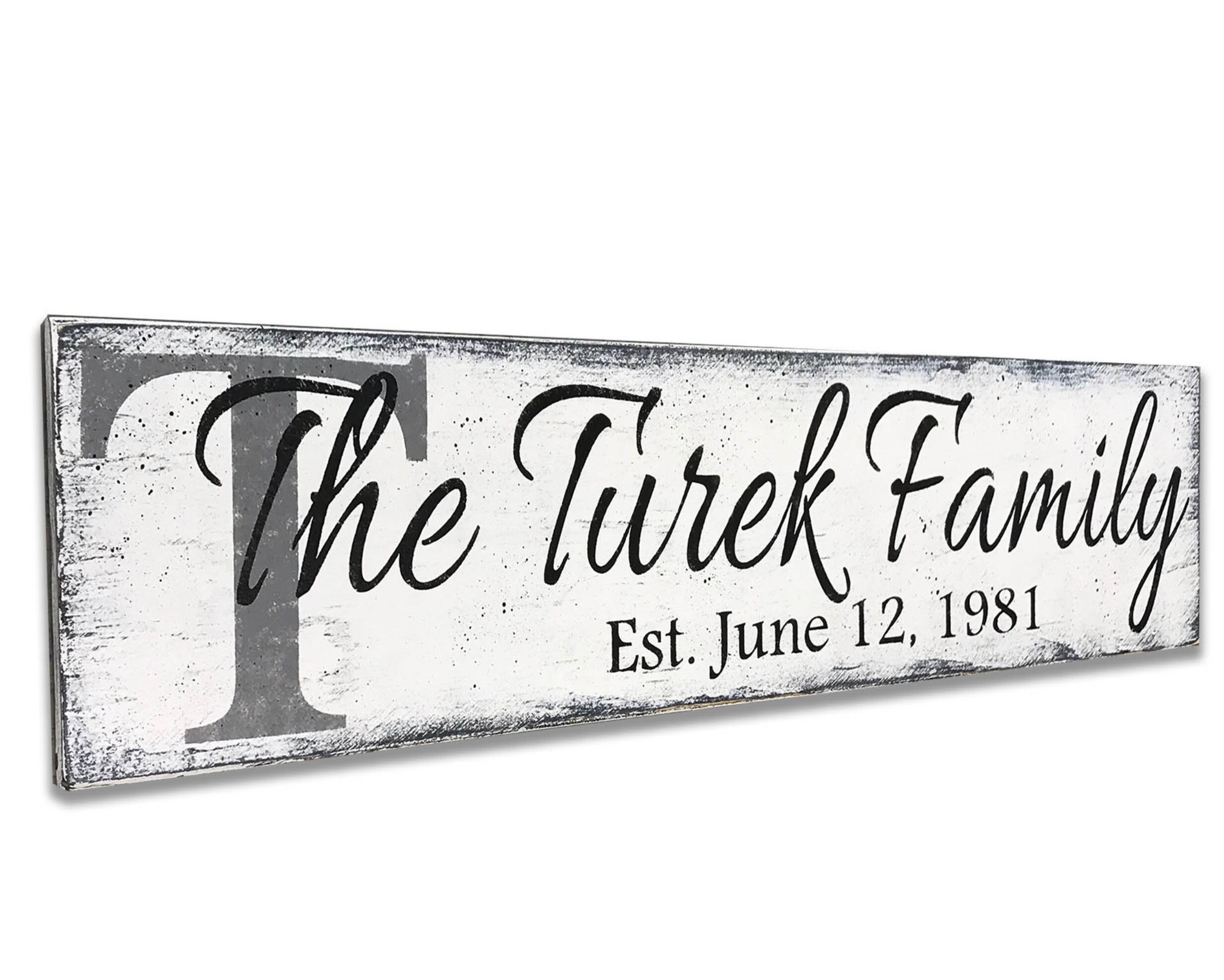 Personalized Name Sign - Custom Name Sign - Wedding Gift - Bridal ...