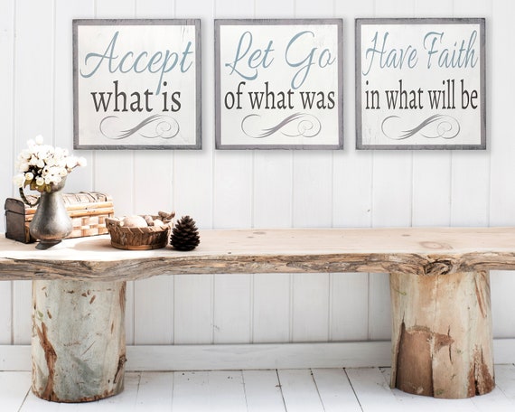 spiritual sign mantel decor- Style# HM300 hand painted I can do hard ...