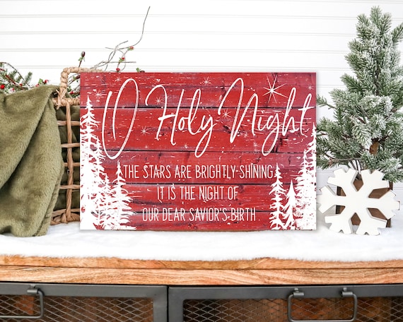 O Holy Night - Reminders from this Beautiful Christmas Carol - Do Not Depart