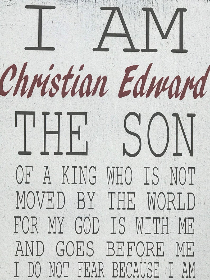 Boys Nursery Wall Art Boys Nursery Decor Christian Nursery I | Etsy