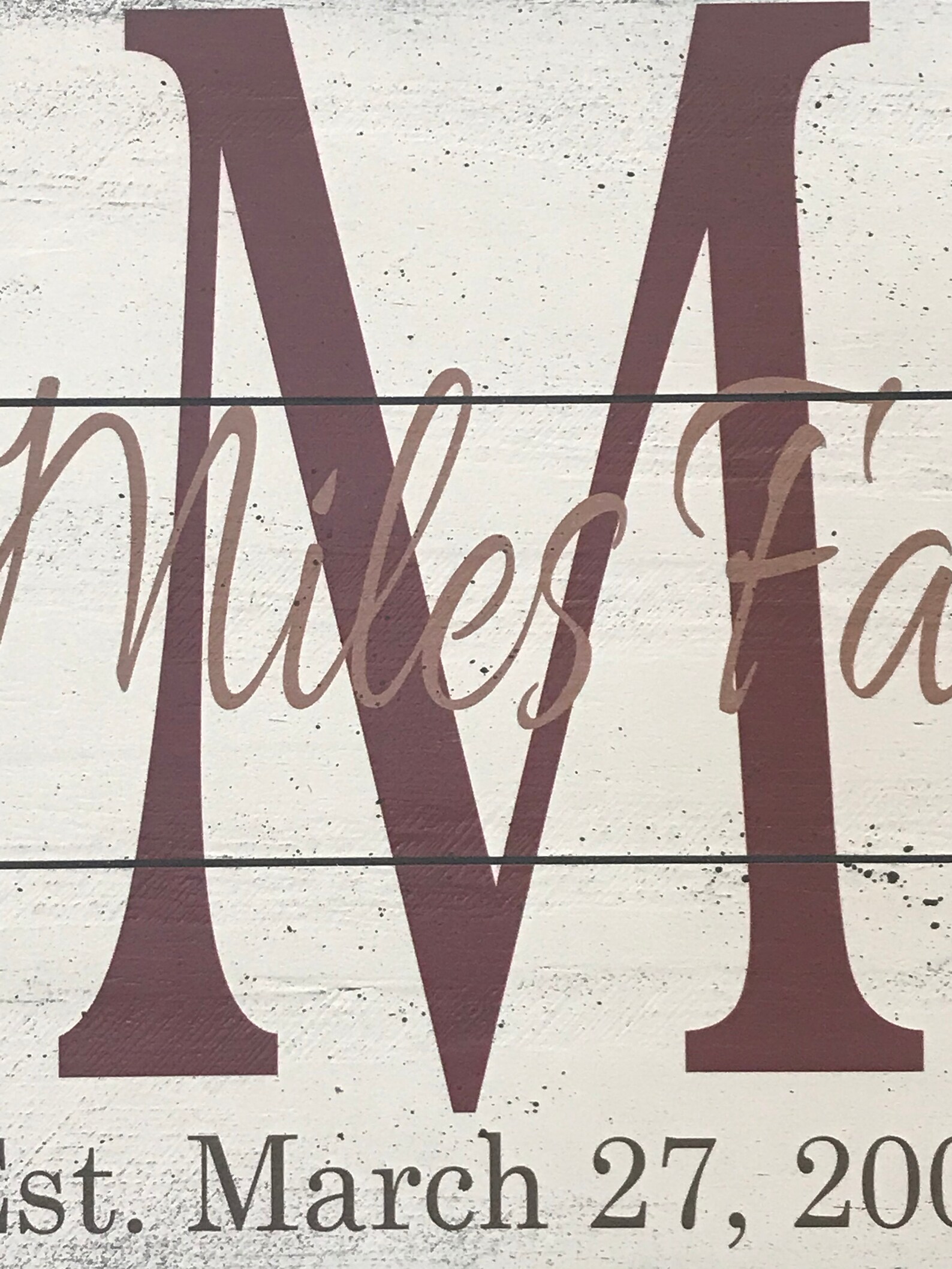 Personalized Name Sign Custom Name Sign Pallet Sign Family Etsy