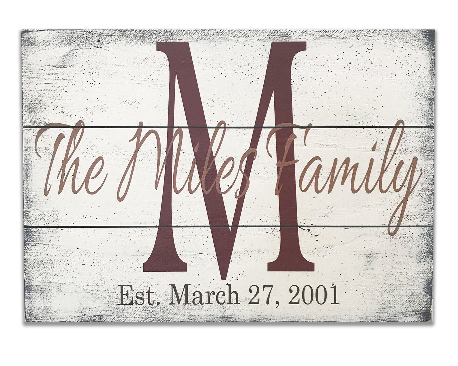 Personalized Name Sign Custom Name Sign Pallet Sign Family Etsy