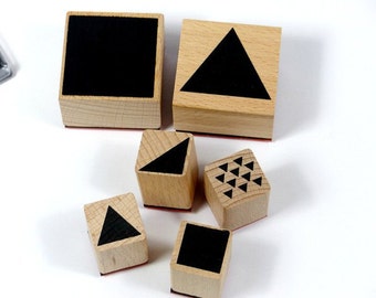 Geometric stamp set