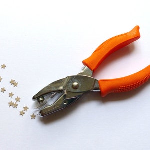 Punch pliers 6 mm small star star hole pliers