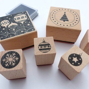 Modern Christmas Christmas stamp set