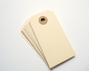 100 large paper tags labels tags