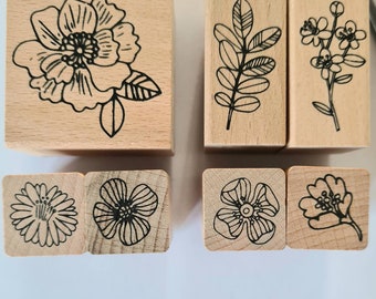 Stamp set Hygge Flowers Plants Nature Flowers